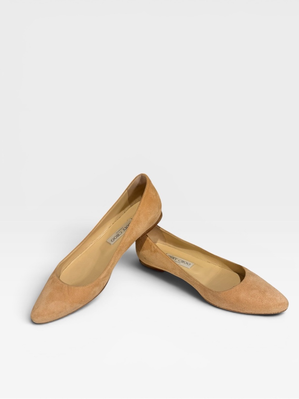 Jimmy Choo Alina Suede Flat
